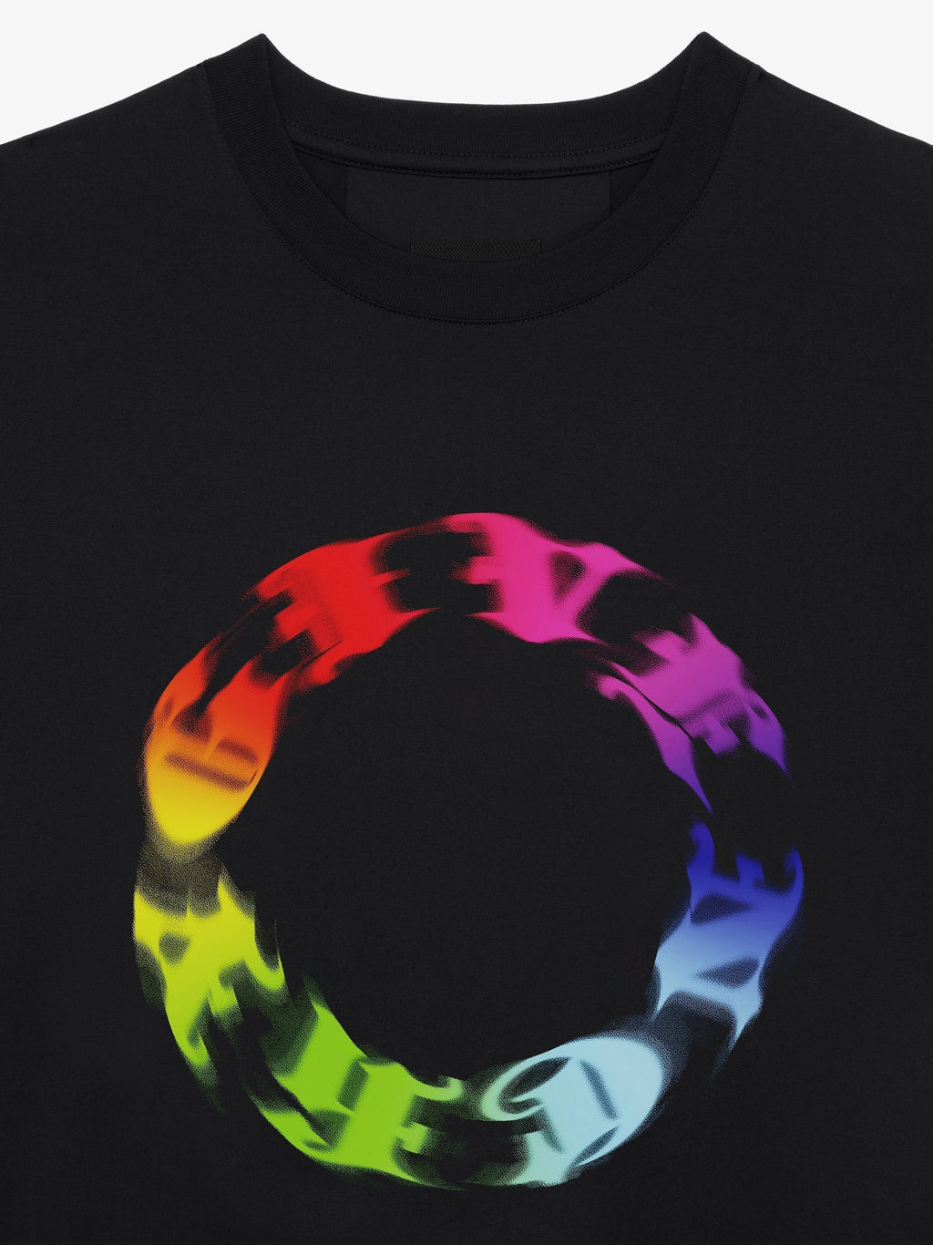 T-shirt in cotton with Circle print