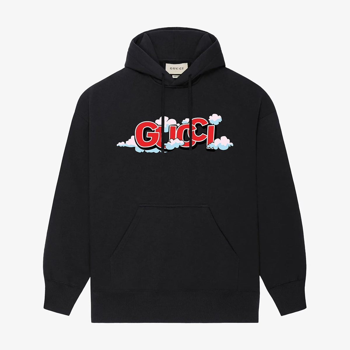 Cloud printed hoodie