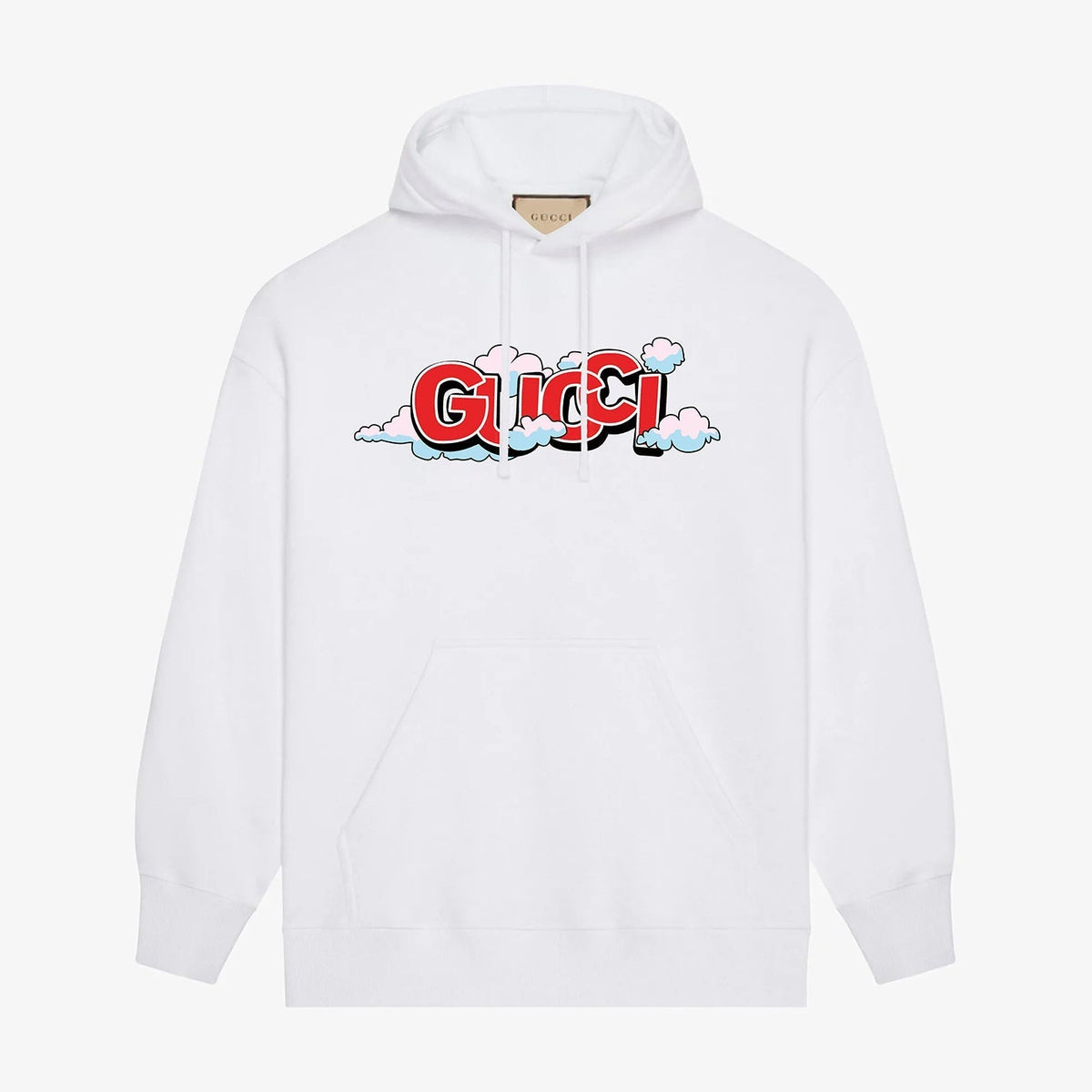 Cloud printed hoodie