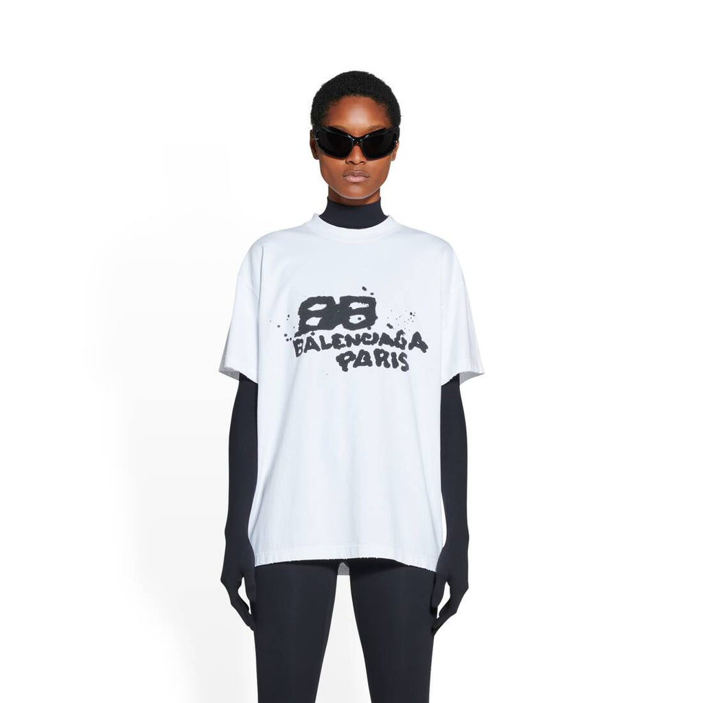 WOMEN'S HAND DRAWN BB ICON T-SHIRT MEDIUM FIT