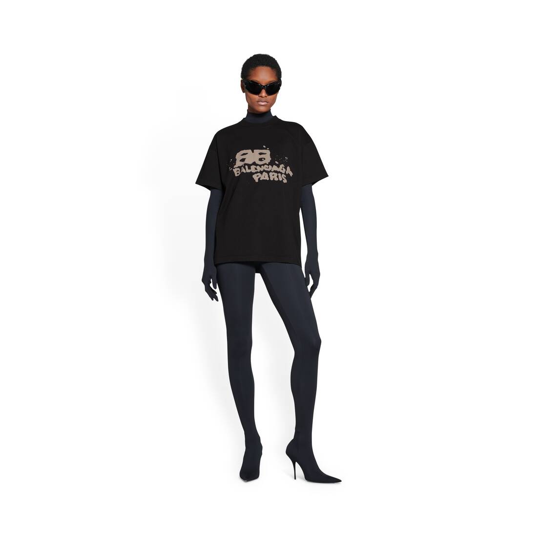 WOMEN'S HAND DRAWN BB ICON T-SHIRT MEDIUM FIT