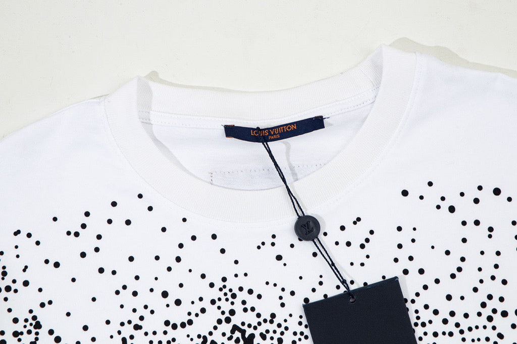 Splash Ink Print T-Shirt