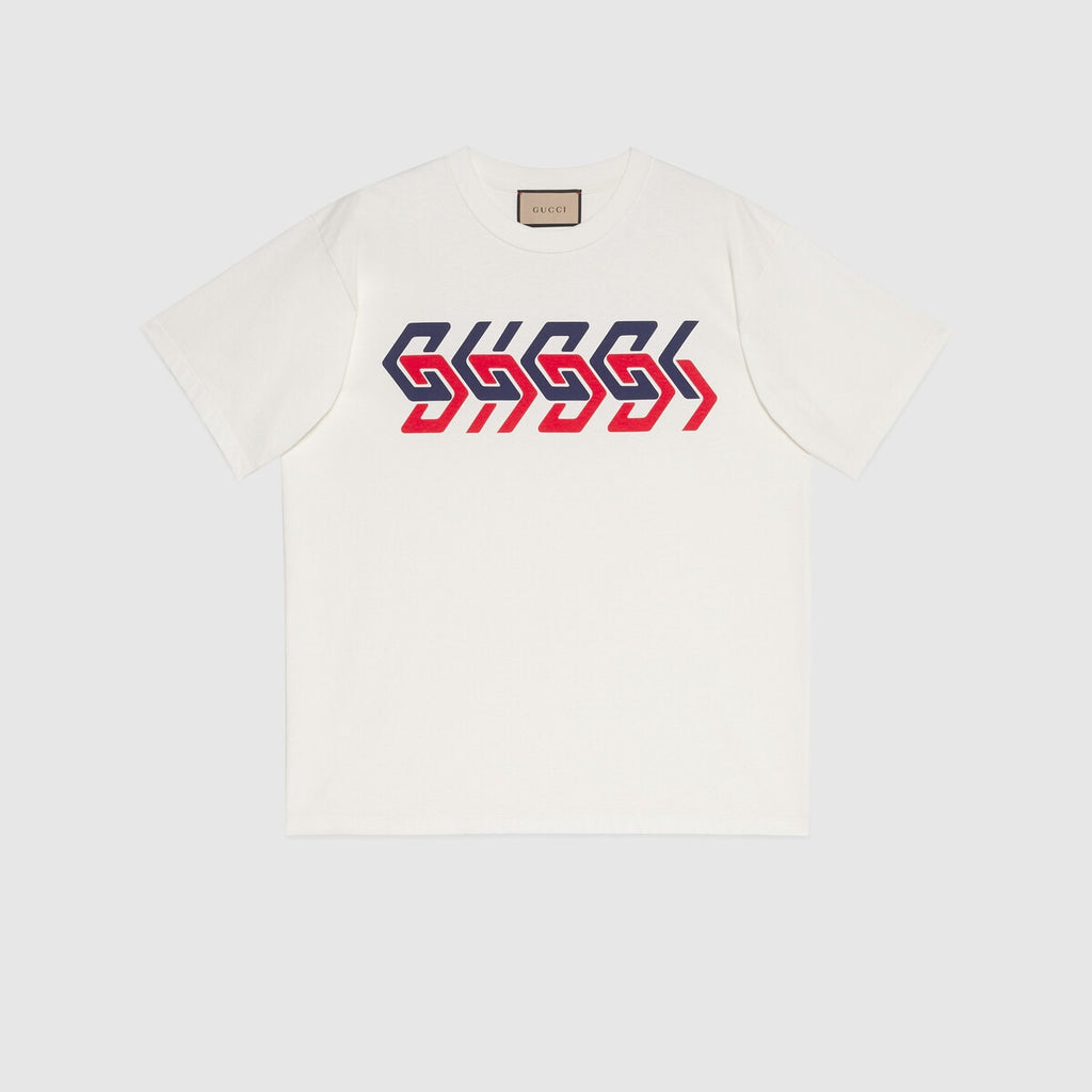 Mirror Logo-Print Short-Sleeve T-shirt