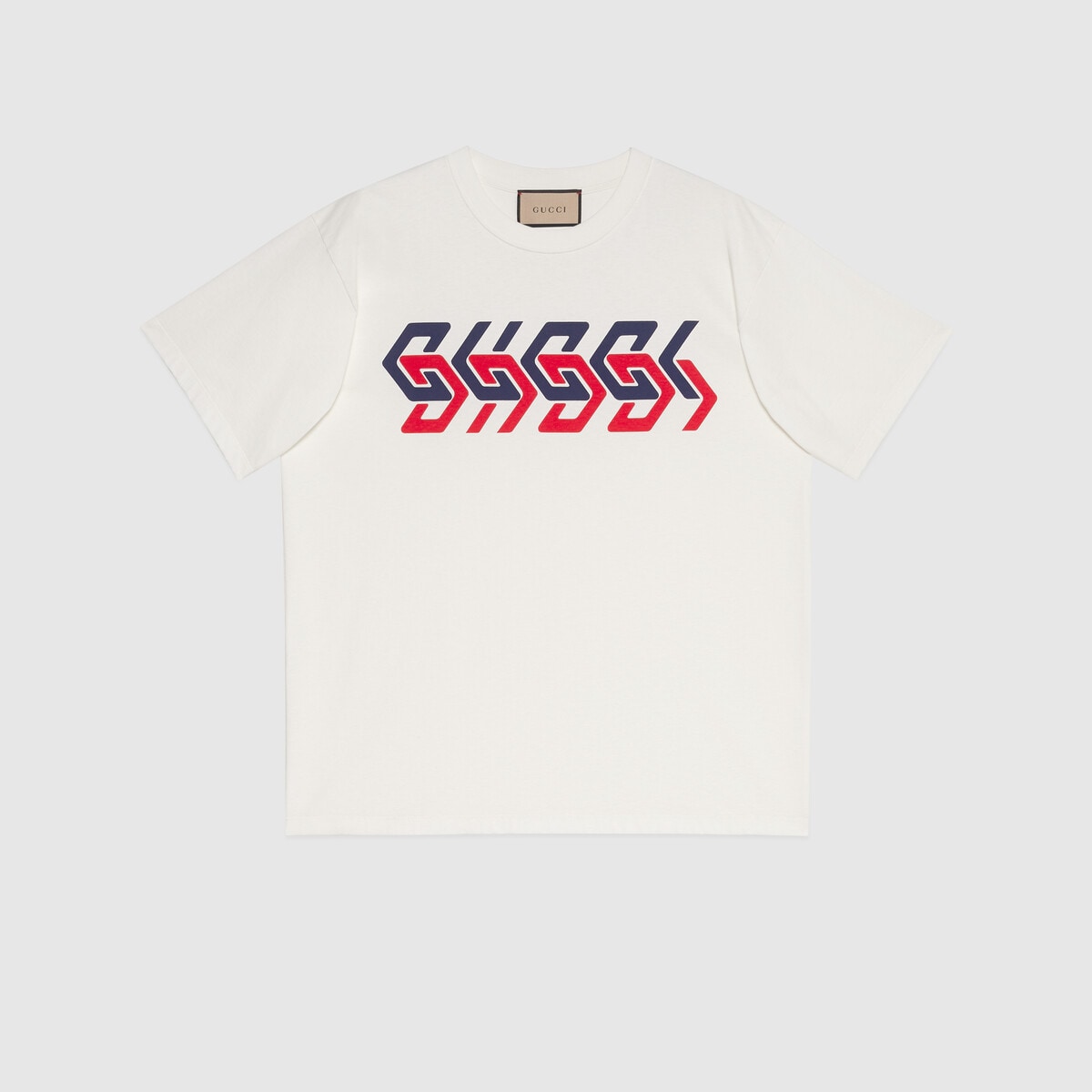 Mirror Logo-Print Short-Sleeve T-shirt
