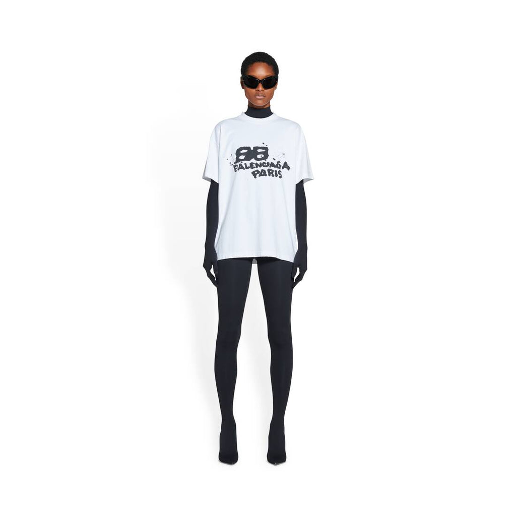 WOMEN'S HAND DRAWN BB ICON T-SHIRT MEDIUM FIT